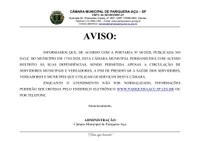 Aviso - COVID-19