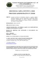 Carta-Convite nº 1/2020 - Locação de software de informática.