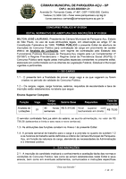 EDITAL DE ABERTURA DE CONCURSO PÚBLICO