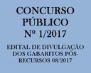 Edital de Divulgação dos Gabaritos Pós-Recursos