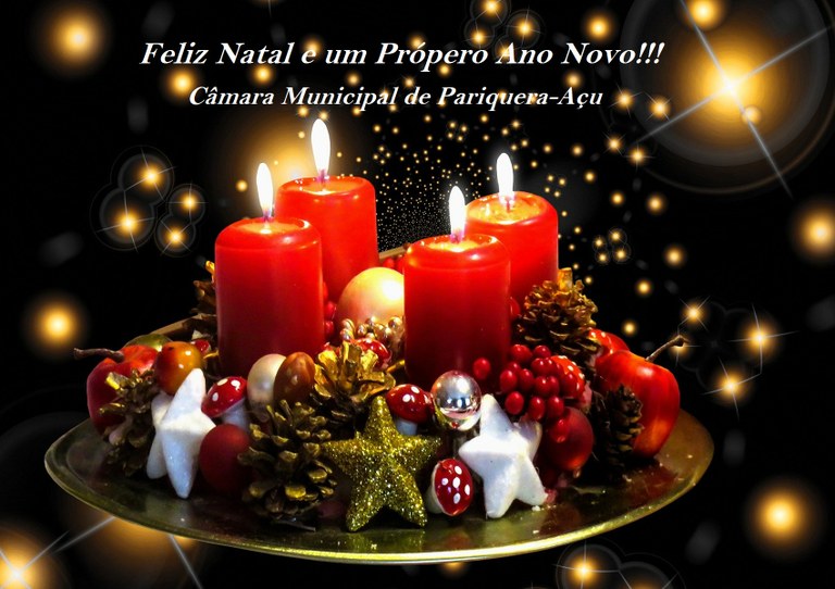 FELIZ NATAL E PRÓSPERO ANO NOVO!