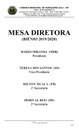 Sessão Especial para Renovação da Mesa Diretora - Biênio 2019/2020 Sessão Especial para Renovação da Mesa Diretora - Biênio 2019/2020