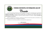 Sessão Solene de Posse - Legislatura de 2021/2024